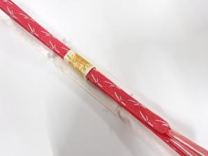 未使用品　正絹　手組帯締め